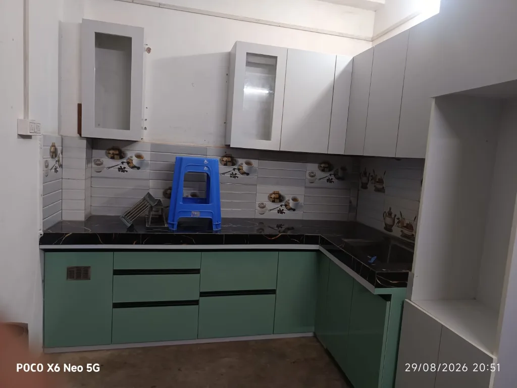 After Transformation: Ved Interior Modular Kitchen