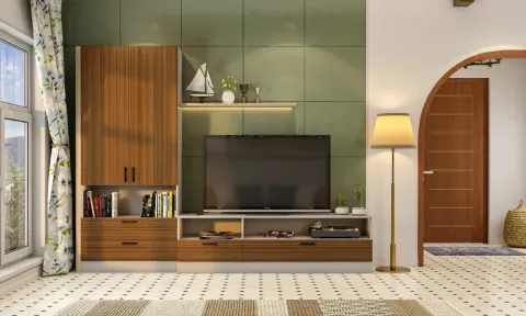 Luxury Architectural Living Space by Ved Interior