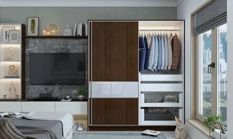 Walk-In Wardrobe Before